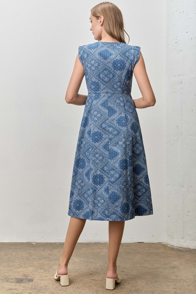 Denny modest midi dress-NEW  JanieLanie