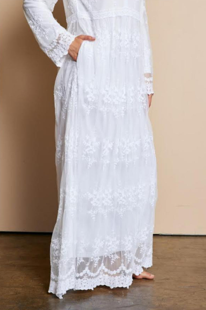 lds temple dresses lace Jennifer Modest Temple Dress