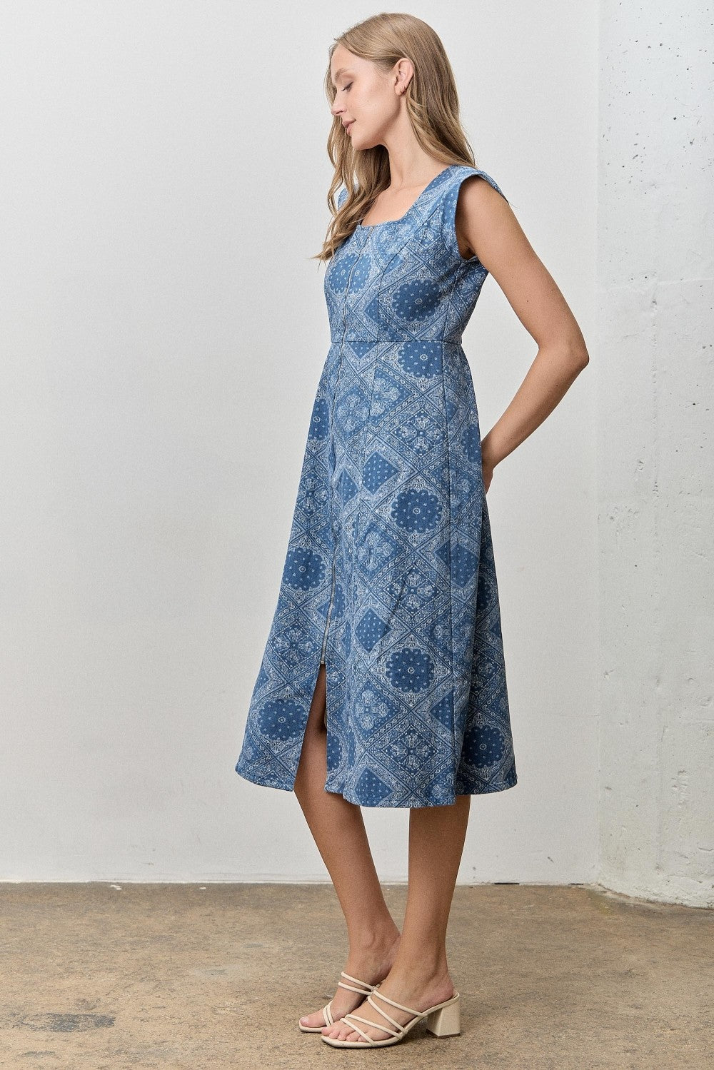 knee length dresses for church Denny modest midi dress – JanieLanie