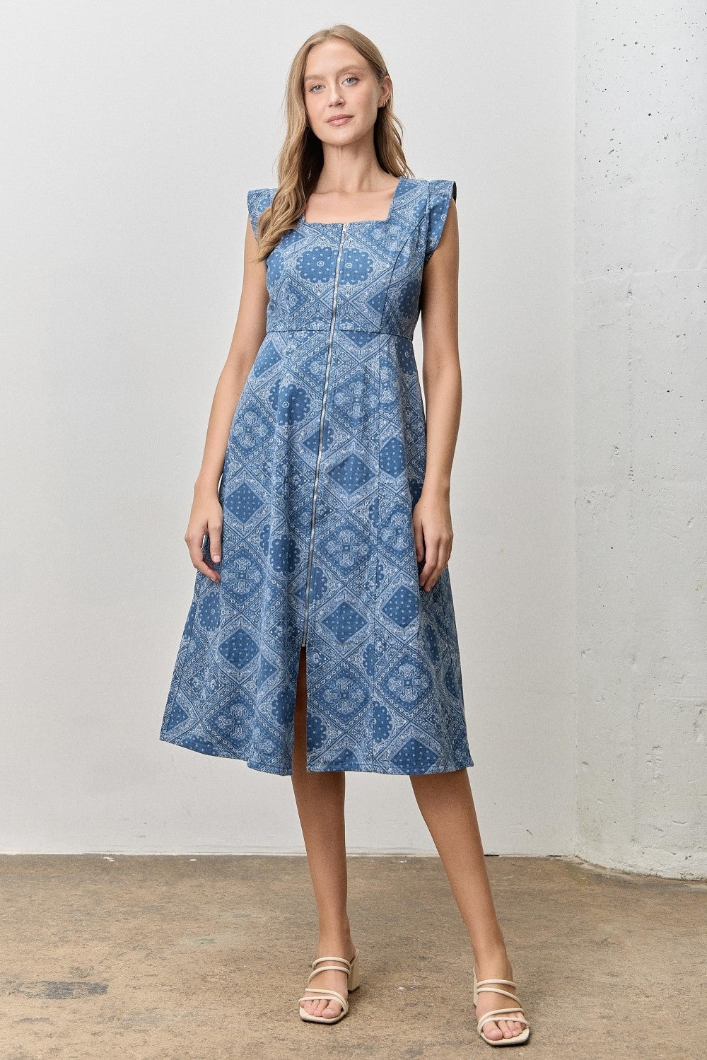 Denny modest midi dress – JanieLanie