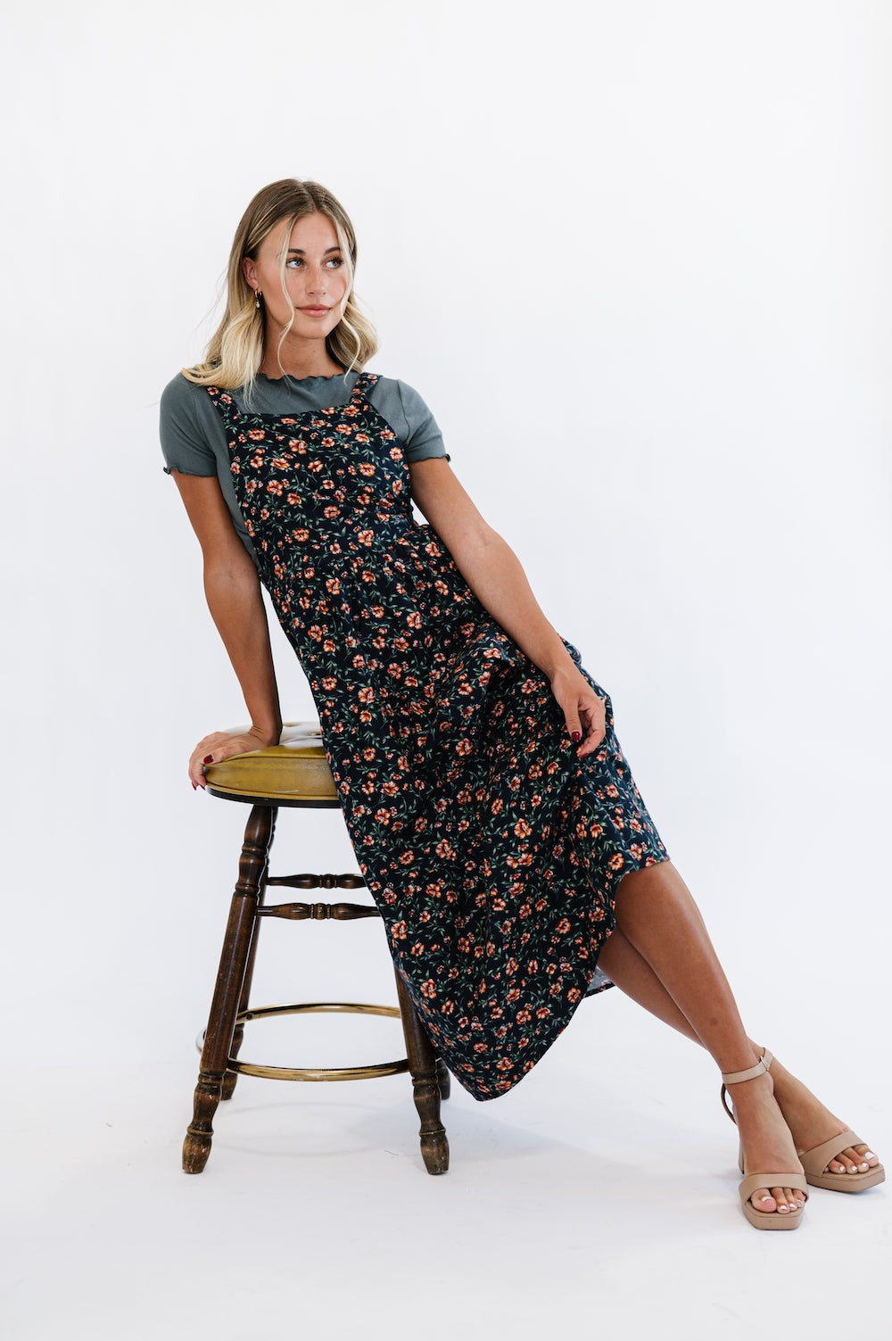 Everette overall dress JanieLanie Everette overall dress JanieLanie
