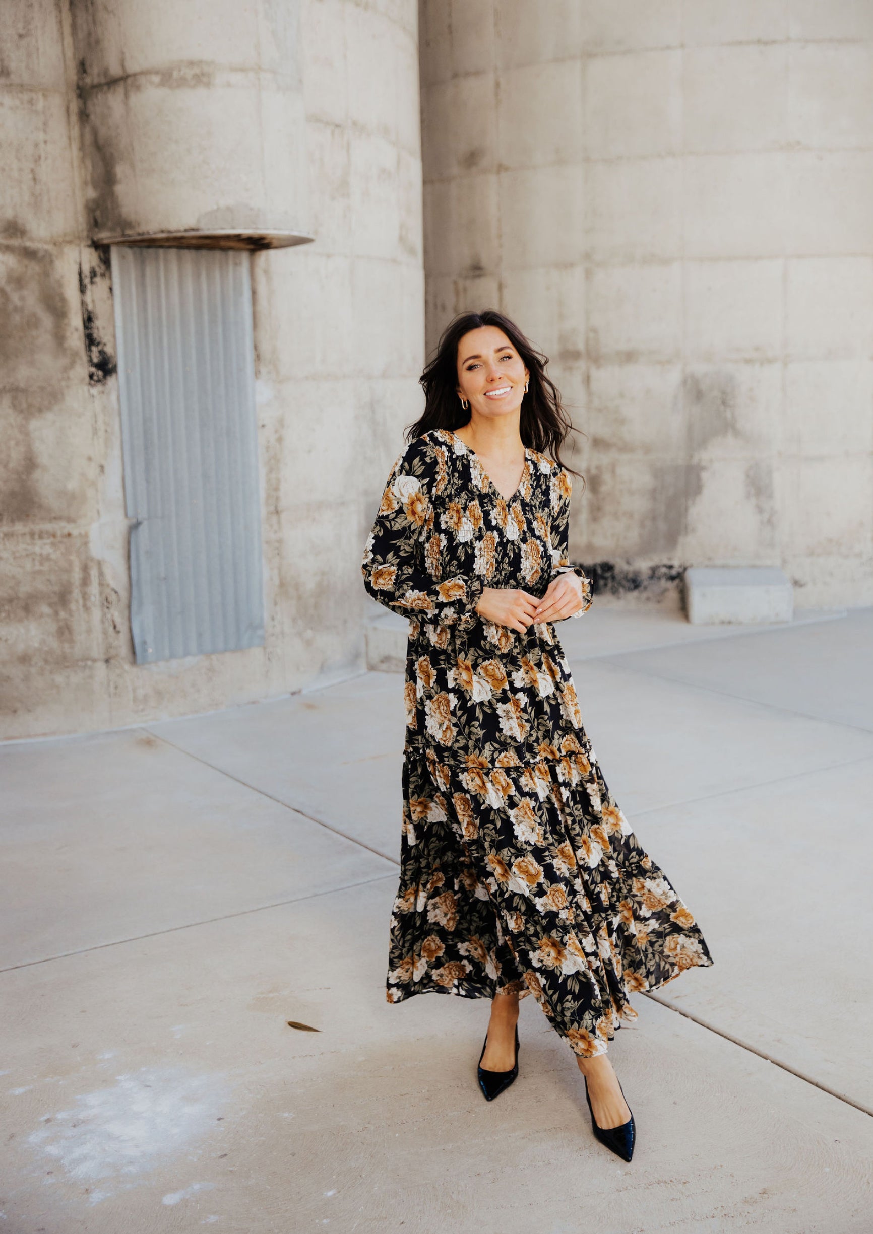 September modest maxi dress in fall frenzy-final sale JanieLanie September modest maxi dress in fall frenzy-final sale JanieLanie
