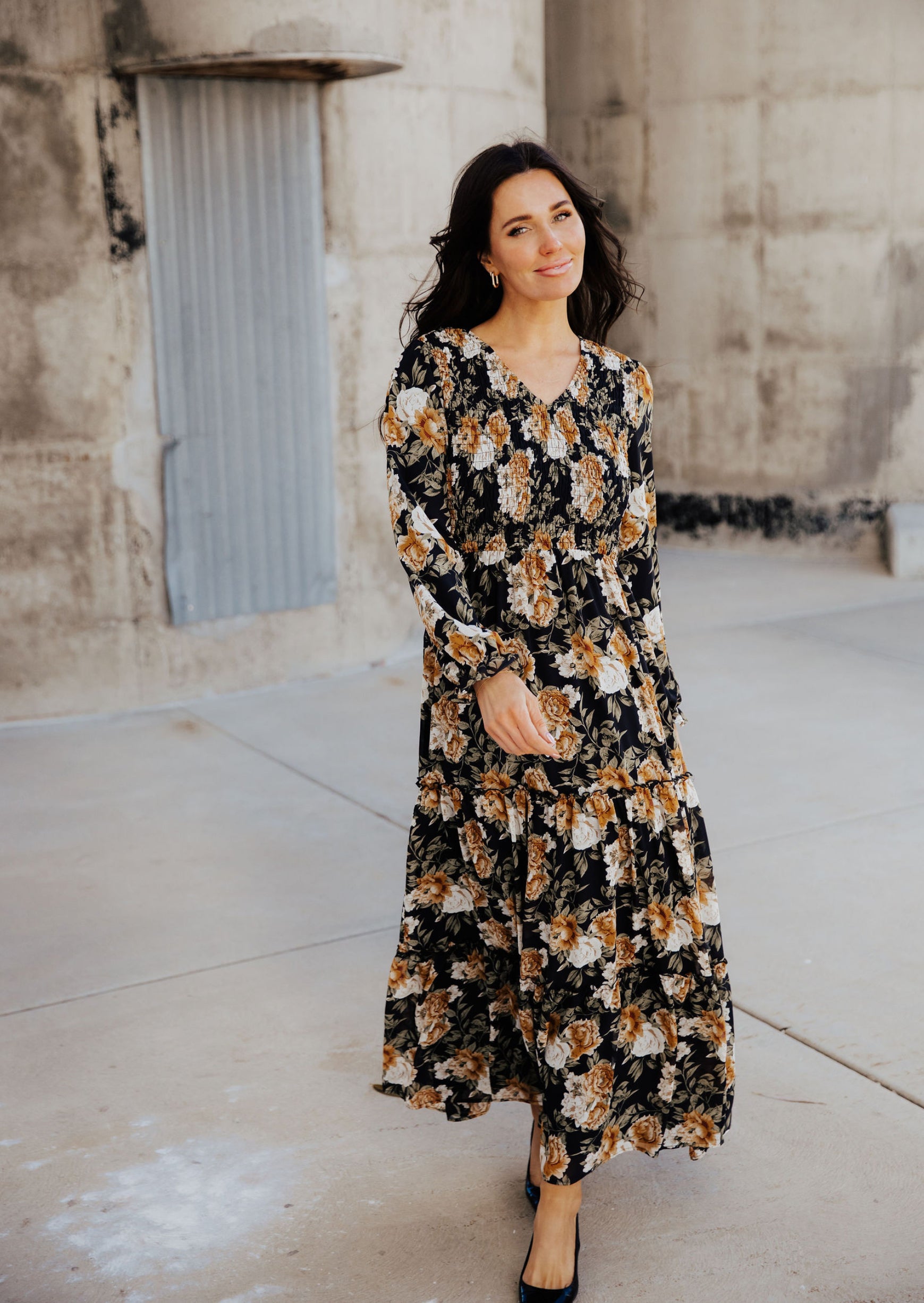 September modest maxi dress in fall frenzy-final sale JanieLanie September modest maxi dress in fall frenzy-final sale JanieLanie
