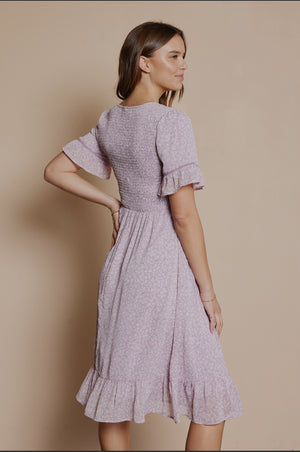 Dori modest midi dress