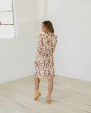Oaklee modest midi dress-NEW