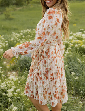 Oaklee modest midi dress-NEW