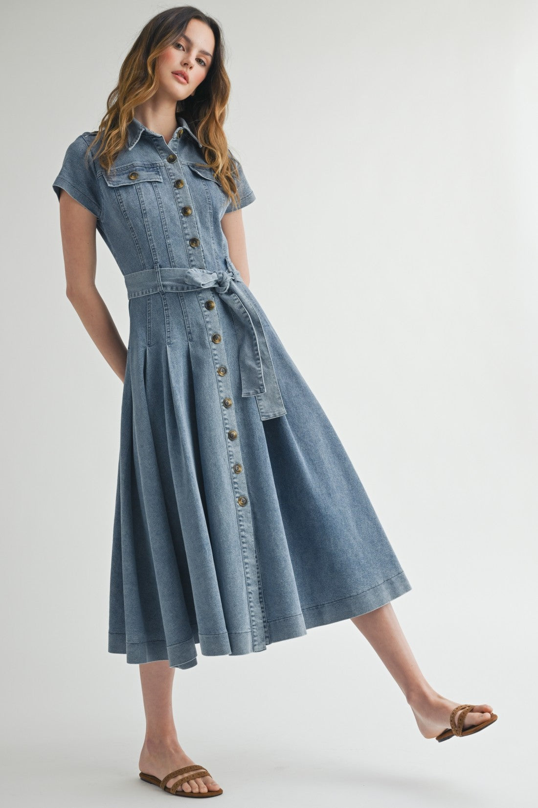 Hannah modest midi dress JanieLanie Hannah modest midi dress JanieLanie