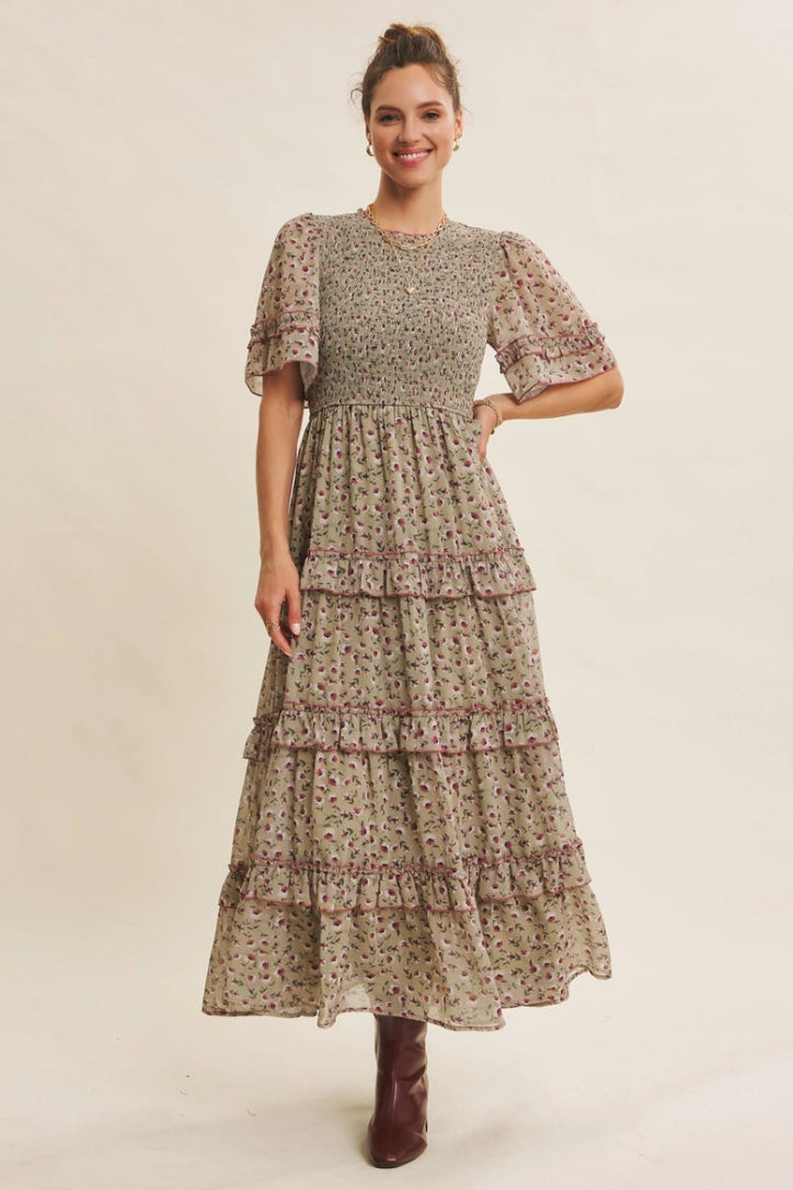Rachel modest maxi dress-NEW