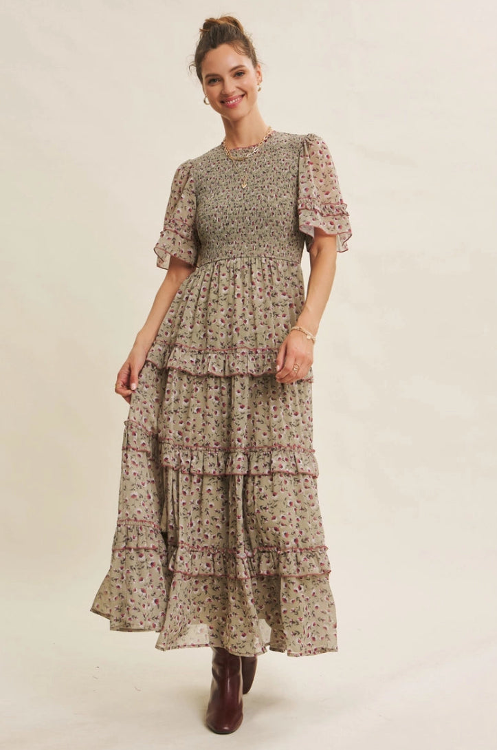 Rachel modest maxi dress-NEW