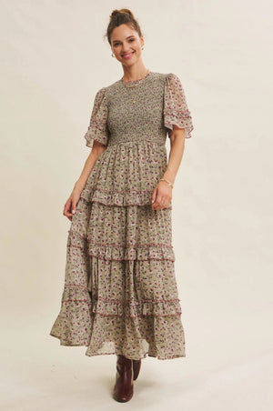 Rachel modest maxi dress-NEW