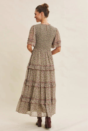 Rachel modest maxi dress-NEW