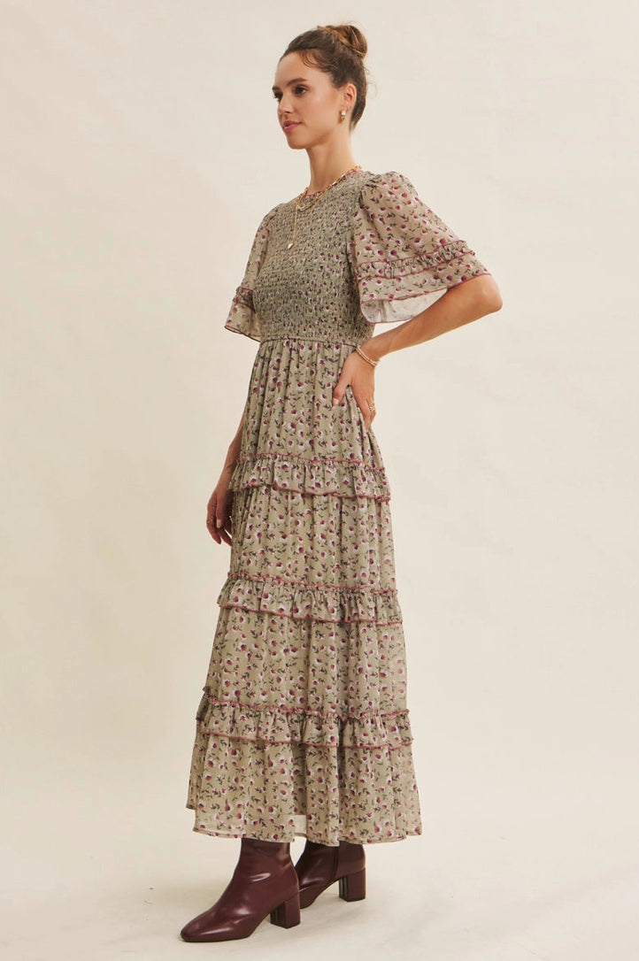 Rachel modest maxi dress-NEW