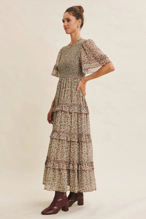 Rachel modest maxi dress-NEW
