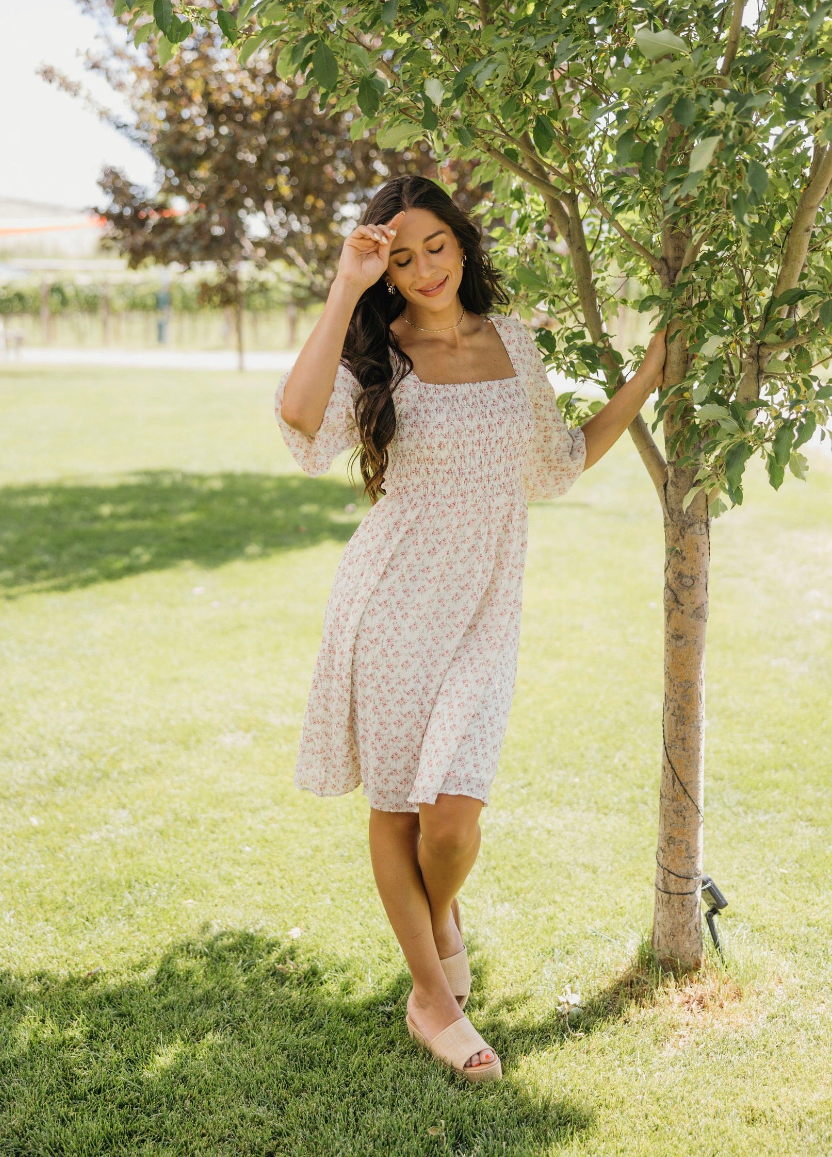 modest spring dress Scotlyn modest midi dress – JanieLanie