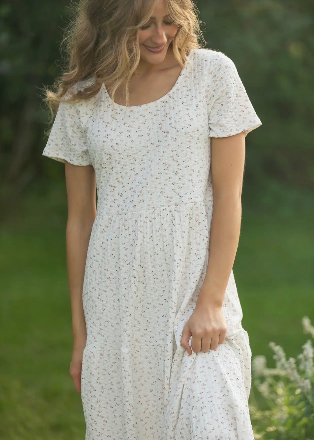 elegant modest dresses Farah modest midi dress-NEW – JanieLanie