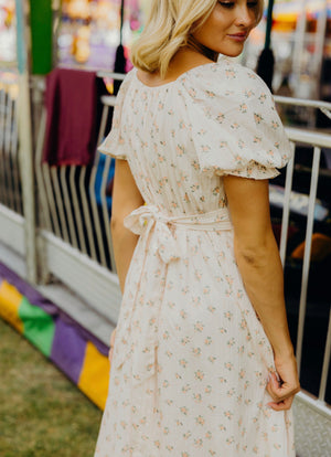 midi dresses for women Mzoazpie Women's Summer Dress Flare Sleeve Dress Floral Print Casual Flowy Midi Dress plus Size Dresses Long Sleeve Maxi Dresses Women Summer Summer