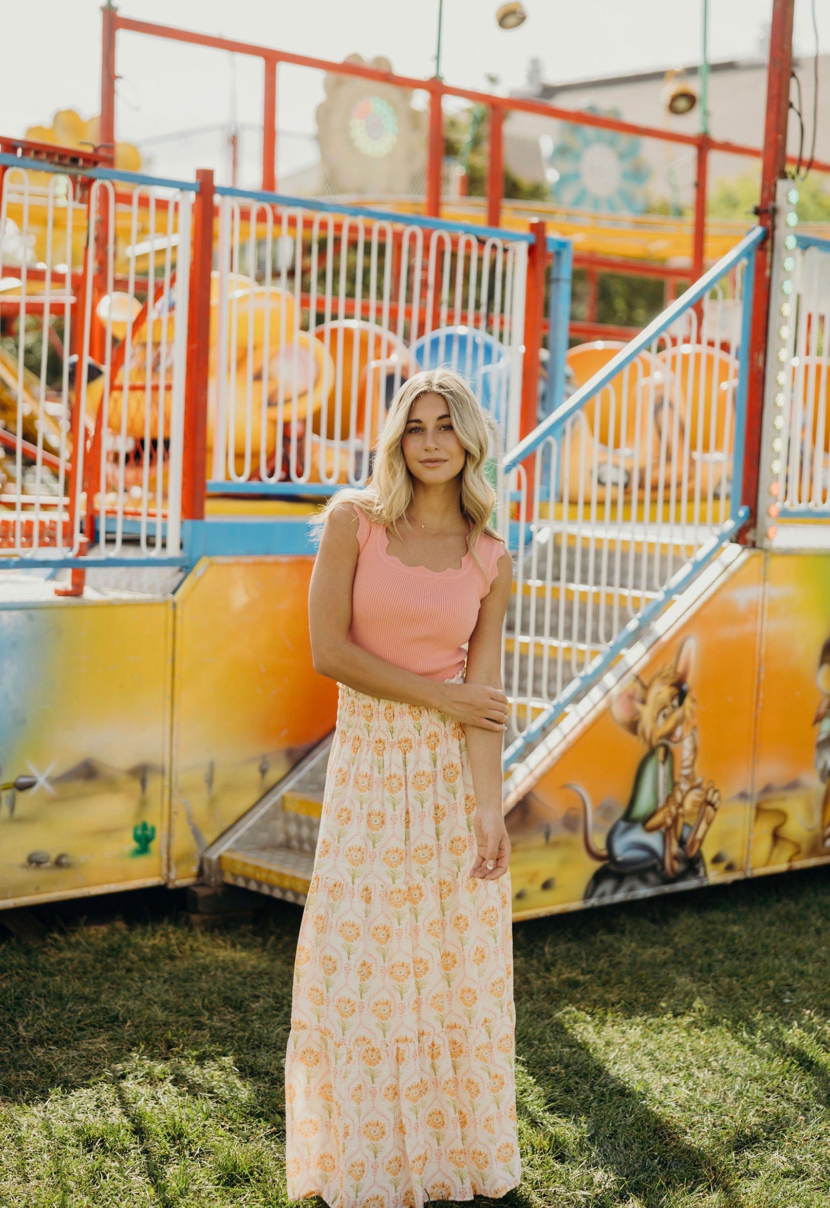 Sweater tank in flamingo-NEW JanieLanie Sweater tank in flamingo-NEW JanieLanie