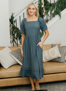 Tessi modest midi dress-NEW – JanieLanie