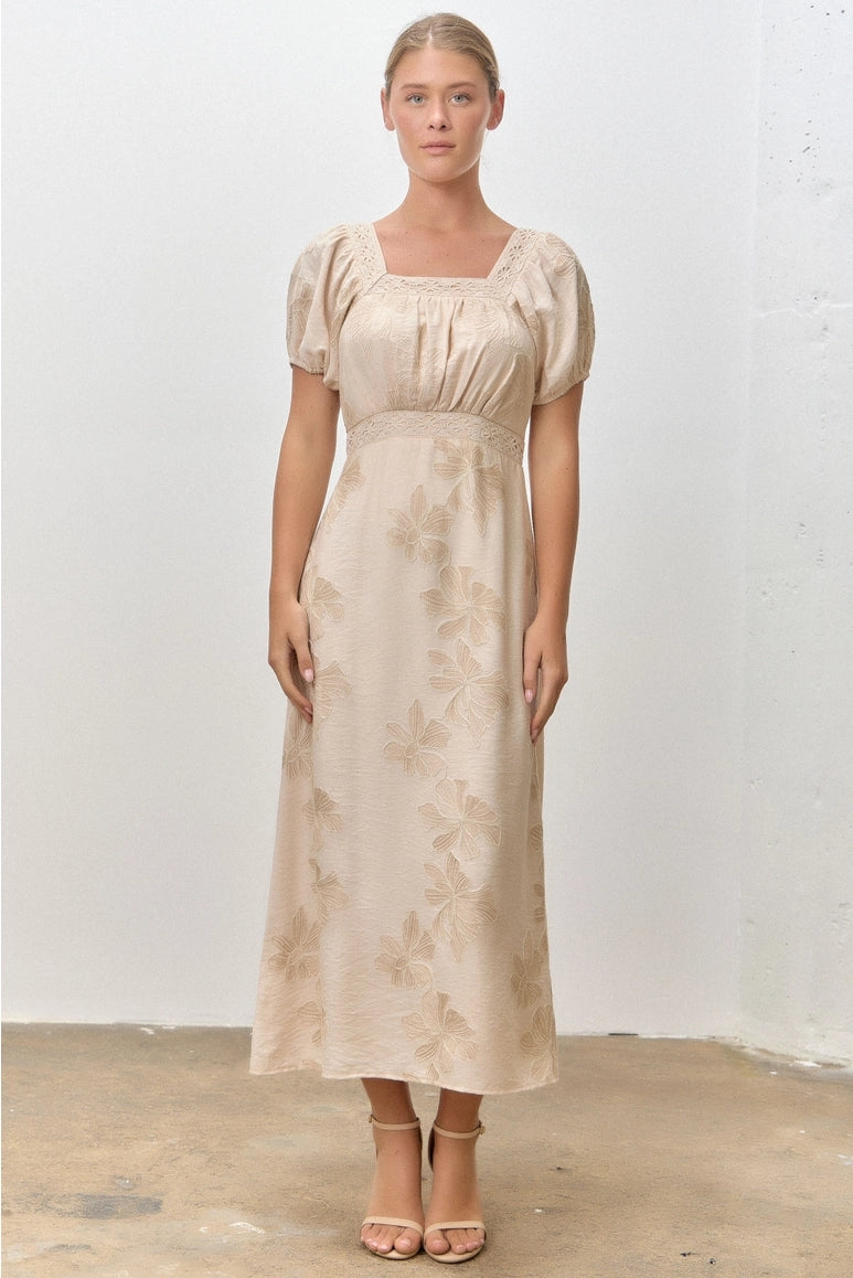 artisanal midi dress for women Nadia modest dress-NEW – JanieLanie Step 1. Choose color *:Olive green womem spring swesters so Iv kept all Show Me Your Mumu