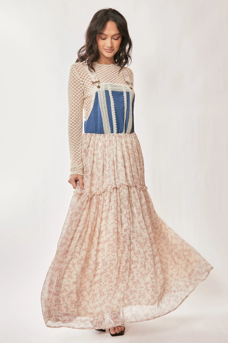 Pauly overall maxi dress JanieLanie Pauly overall maxi dress JanieLanie