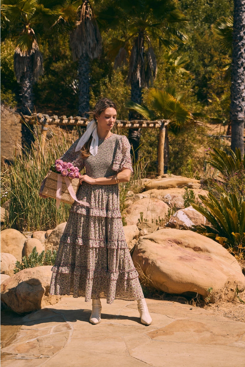 Rachel modest maxi dress-NEW