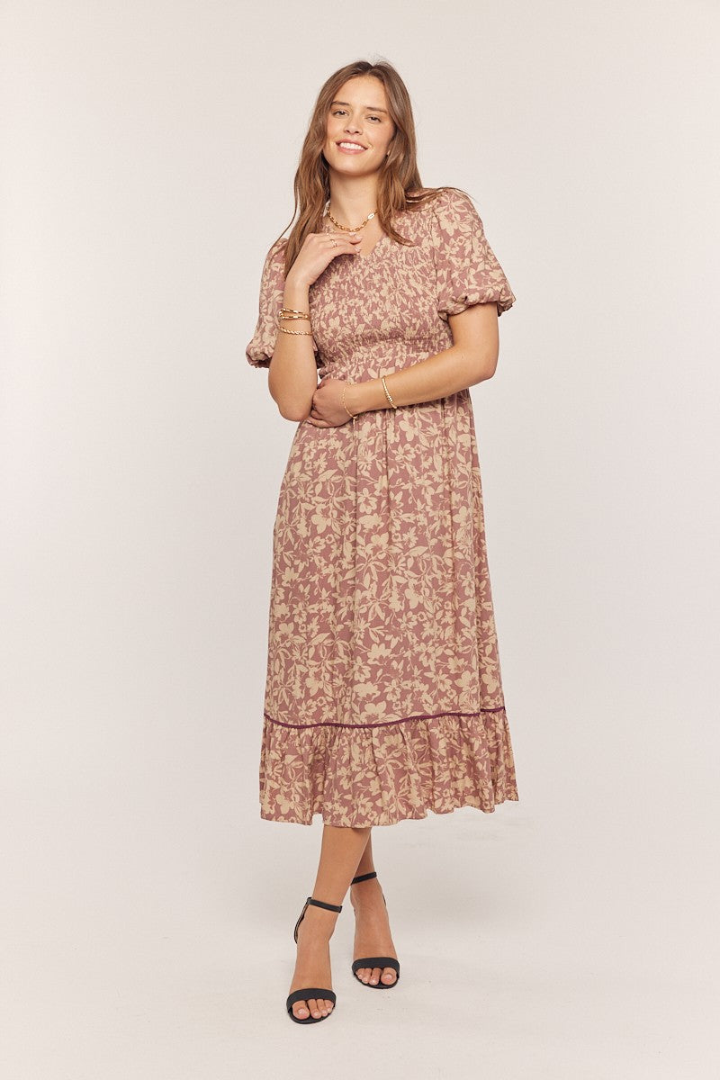 Bethany modest midi dress - final sale – JanieLanie