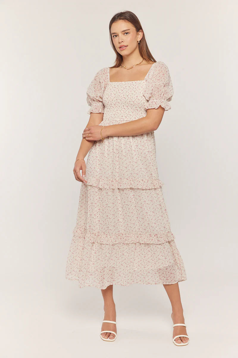 Ditsy floral midi dress-final sale JanieLanie Ditsy floral midi dress-final sale JanieLanie