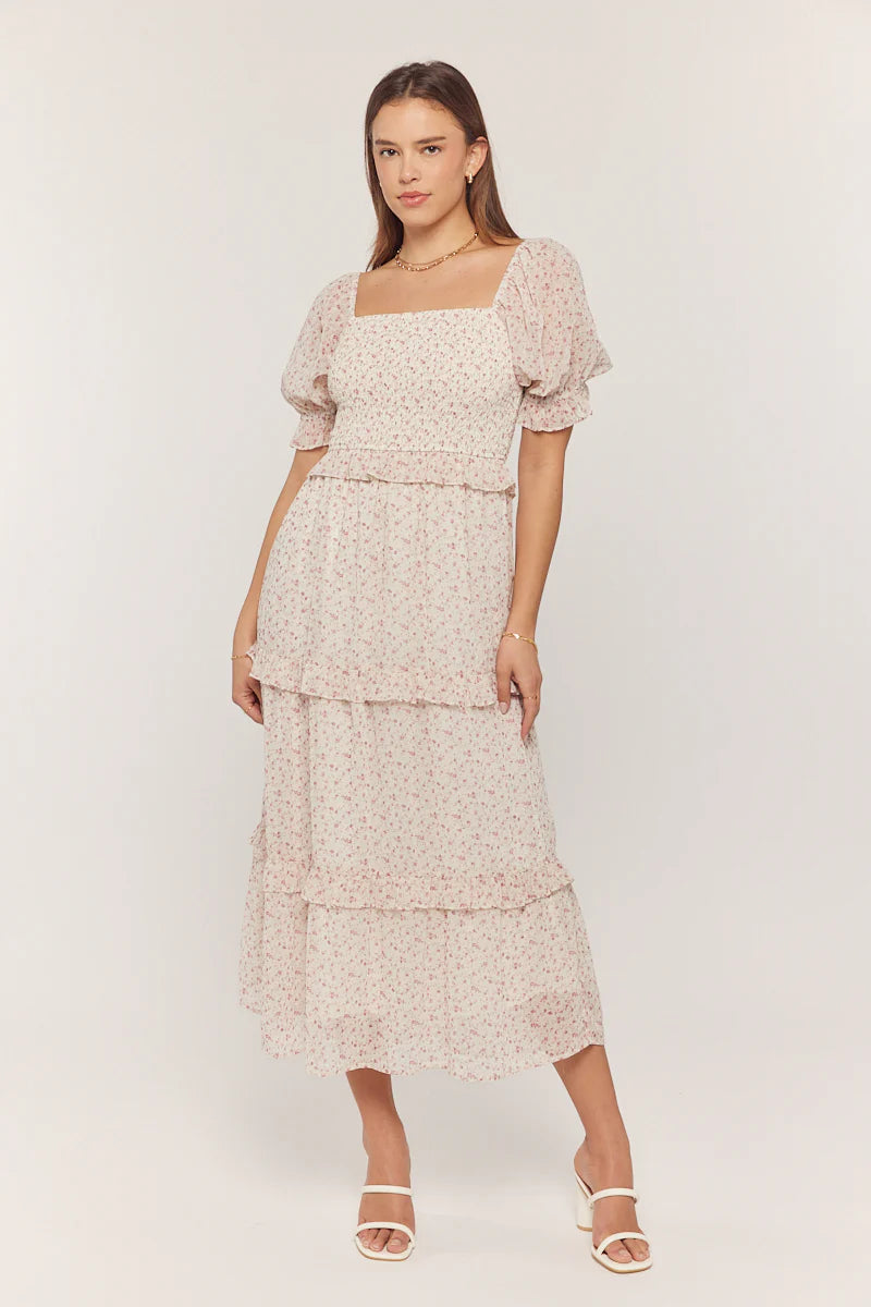 Ditsy floral midi dress-final sale – JanieLanie Ditsy floral midi dress-final sale – JanieLanie