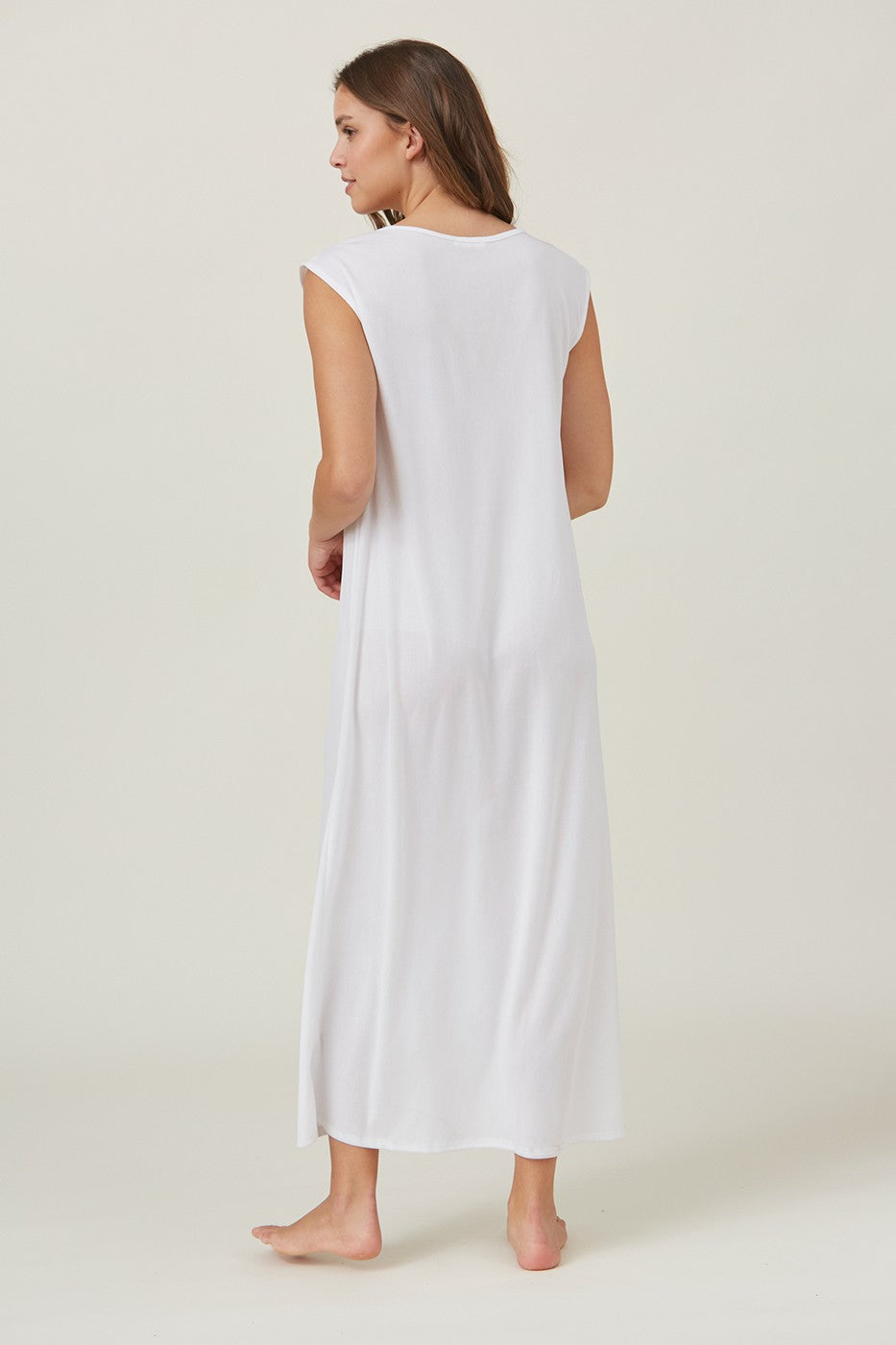 white slip dresses White temple dress slip – JanieLanie
