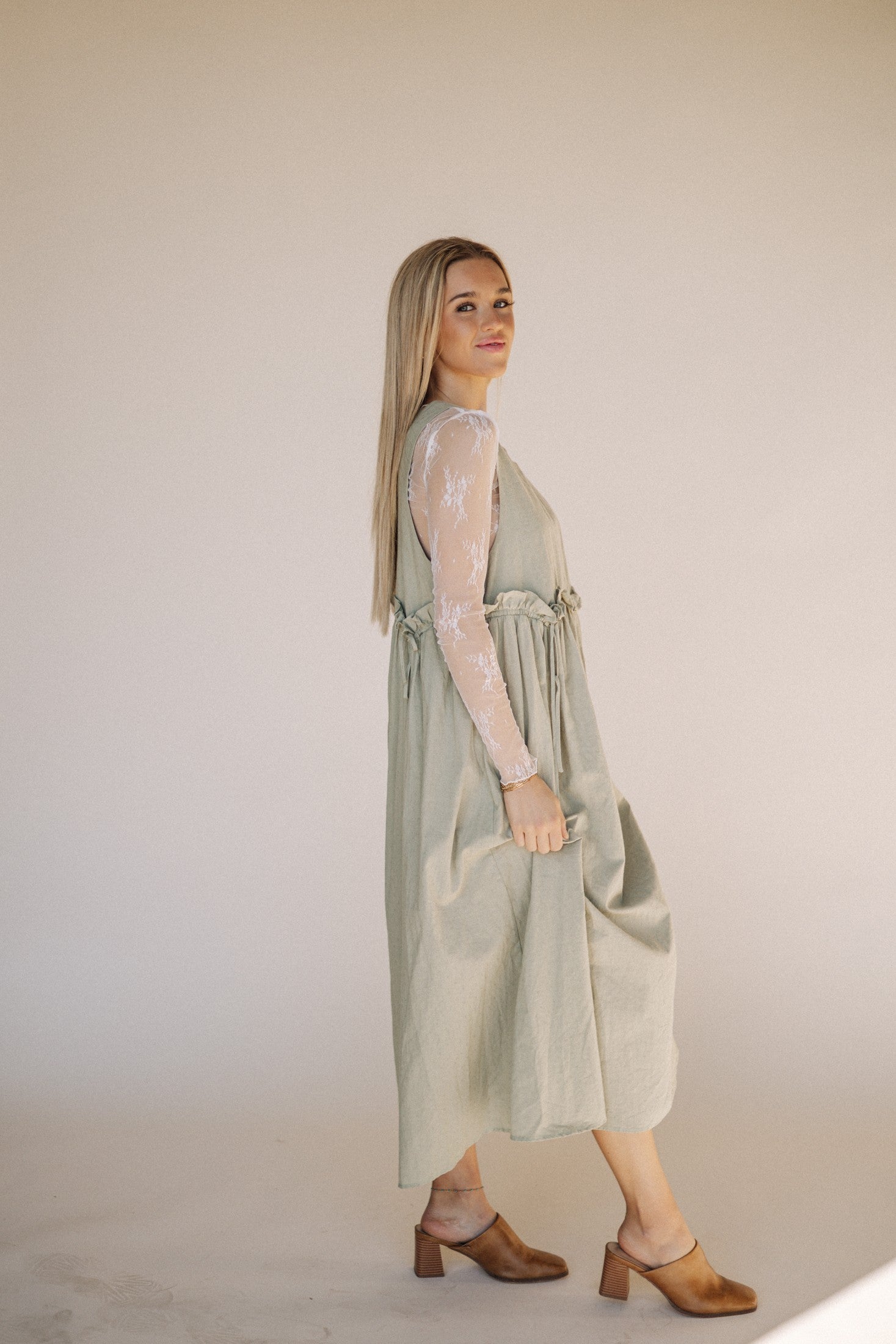 Sage green jumper-final sale JanieLanie Sage green jumper-final sale JanieLanie