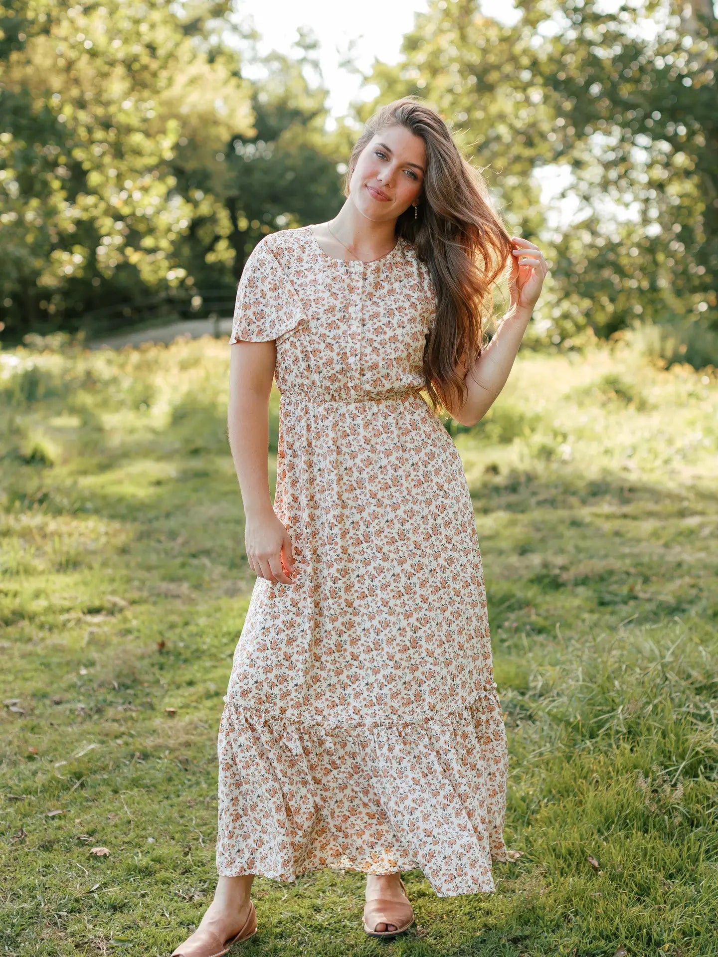Samantha modest maxi dress JanieLanie Samantha modest maxi dress JanieLanie