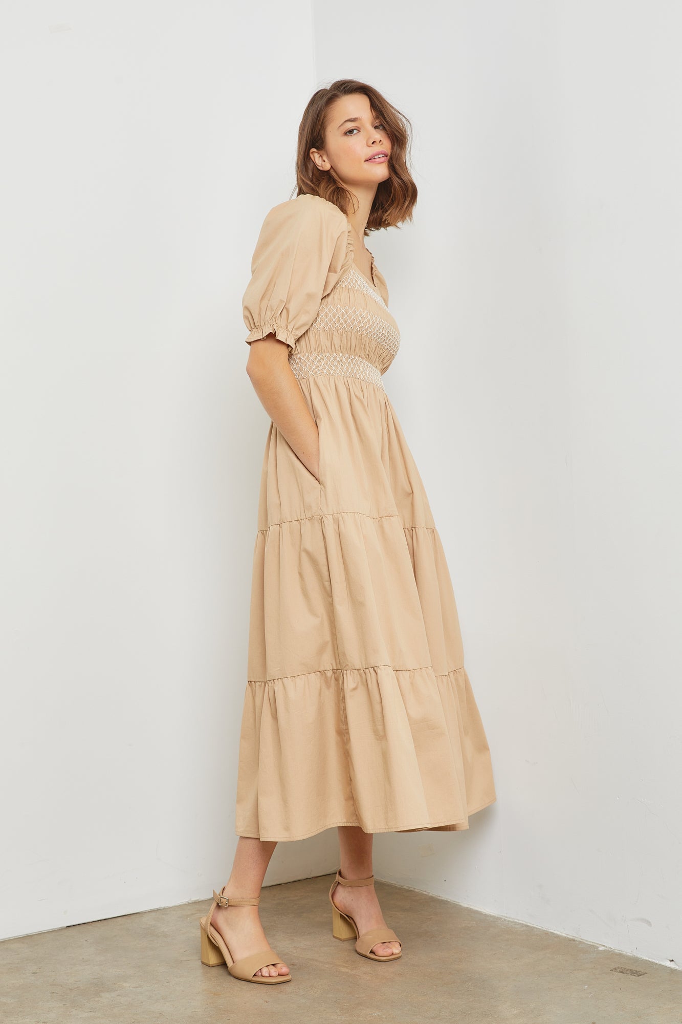 Shelby modest midi dress-final sale JanieLanie Shelby modest midi dress-final sale JanieLanie